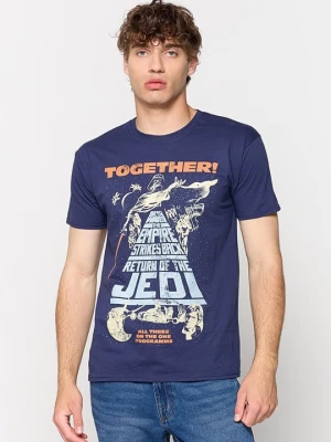Foto van product T-shirt print Star Wars donkerblauw
