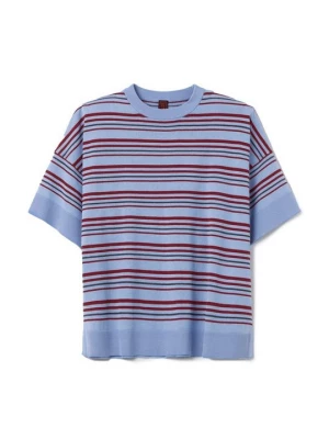 Foto van product T-shirt print Stefanel blauw