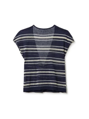 Foto van product T-shirt print Stefanel donkerblauw