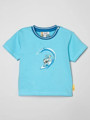 Foto van product T-shirt print Steiff lichtblauw