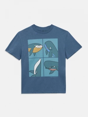 Foto van product T-shirt print Stella McCartney blauw