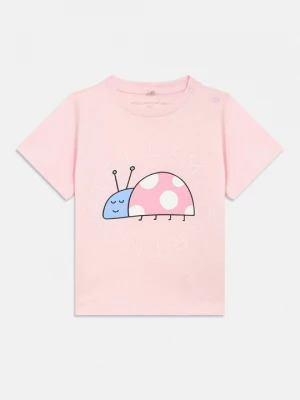 Foto van product T-shirt print Stella McCartney donkerroze