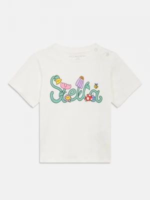Foto van product T-shirt print Stella McCartney wit