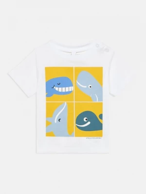 Foto van product T-shirt print Stella McCartney wit