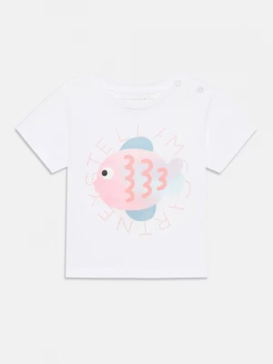 Foto van product T-shirt print Stella McCartney wit