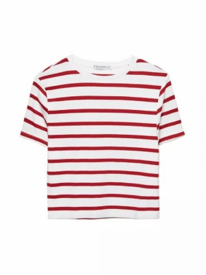 Foto van product T-shirt print Stradivarius rood