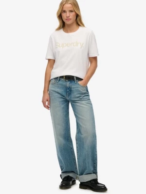 Foto van product T-shirt print Superdry wit