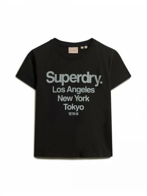 Foto van product T-shirt print Superdry zwart