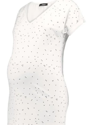 Foto van product T-shirt print Supermom crème