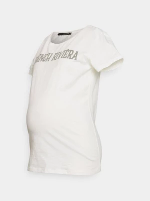 Foto van product T-shirt print Supermom crème