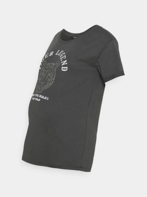Foto van product T-shirt print Supermom donkergrijs