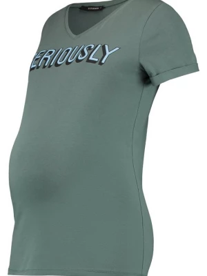 Foto van product T-shirt print Supermom groen