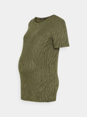 Foto van product T-shirt print Supermom groen