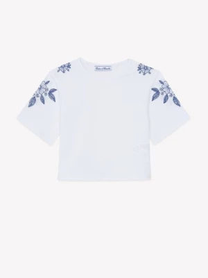 Foto van product T-shirt print TARTINE ET CHOCOLAT blauw
