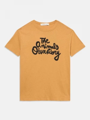 Foto van product T-shirt print THE ANIMALS OBSERVATORY camel