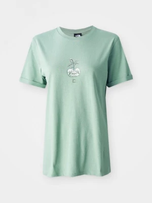 Foto van product T-shirt print The North Face lichtgroen