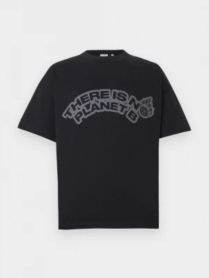 Foto van product T-shirt print The Tracksuit Club zwart