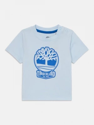 Foto van product T-shirt print Timberland lichtblauw