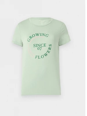Foto van product T-shirt print Tom Tailor mintgroen