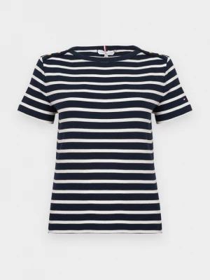 Foto van product T-shirt print Tommy Hilfiger blauw