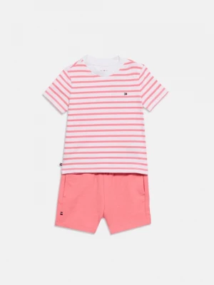 Foto van product T-shirt print Tommy Hilfiger donkerroze