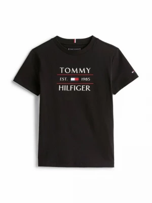 Foto van product T-shirt print Tommy Hilfiger zwart