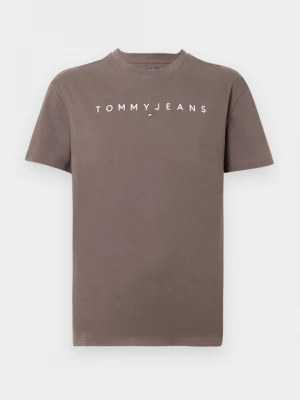 Foto van product T-shirt print Tommy Jeans bruin
