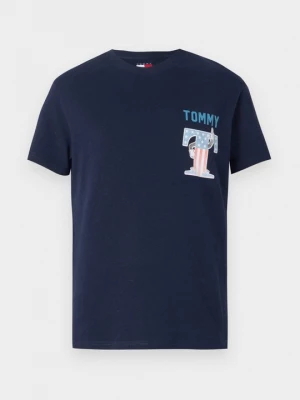 Foto van product T-shirt print Tommy Jeans donkerblauw