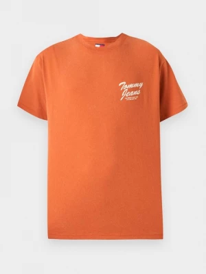 Foto van product T-shirt print Tommy Jeans oranje