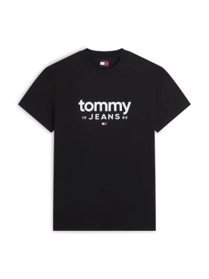 Foto van product T-shirt print Tommy Jeans zwart
