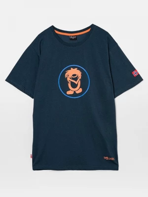 Foto van product T-shirt print Trollkids donkerblauw