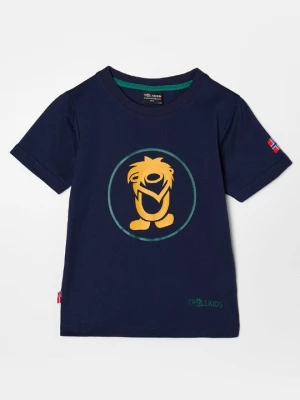 Foto van product T-shirt print Trollkids donkerblauw
