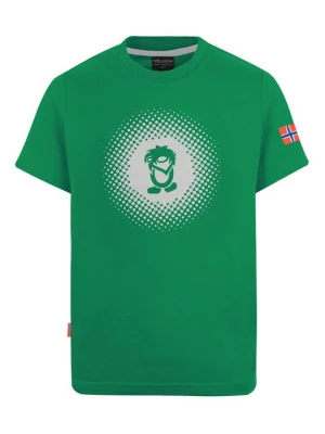 Foto van product T-shirt print Trollkids groen