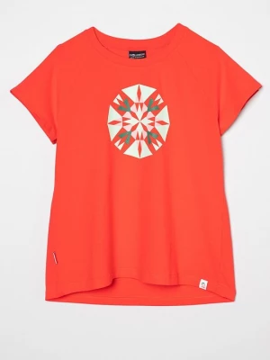 Foto van product T-shirt print Trollkids rood