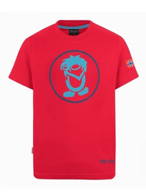 Foto van product T-shirt print Trollkids rood