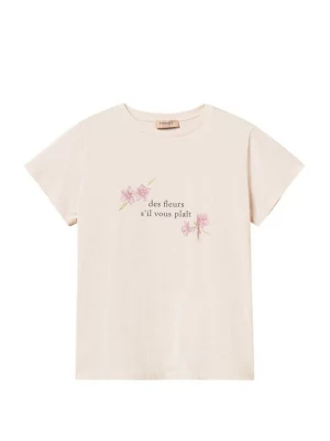 Foto van product T-shirt print TWINSET donkerroze
