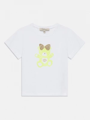 Foto van product T-shirt print TWINSET geel