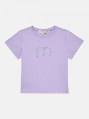 Foto van product T-shirt print TWINSET paars