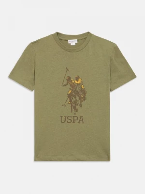 Foto van product T-shirt print U.S. POLO ASSN. groen