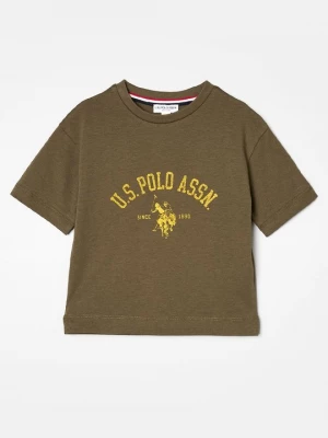 Foto van product T-shirt print U.S. POLO ASSN. kaki