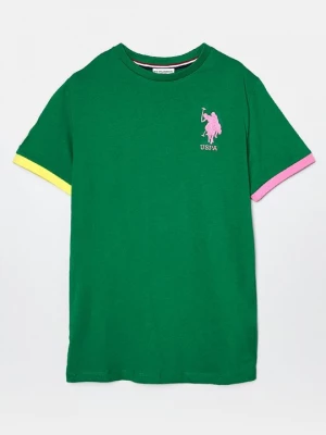 Foto van product T-shirt print U.S. POLO ASSN. mintgroen