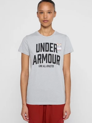 Foto van product T-shirt print Under Armour grijs