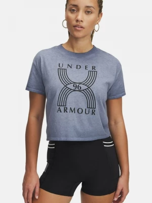 Foto van product T-shirt print Under Armour grijs