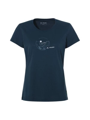 Foto van product T-shirt print Vaude donkerblauw