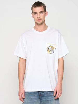 Foto van product T-shirt print Versace Jeans Couture crème