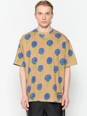 Foto van product T-shirt print Versace Jeans Couture lichtbruin