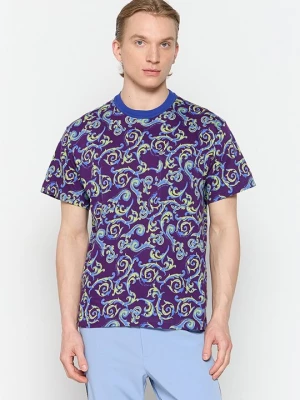 Foto van product T-shirt print Versace Jeans Couture paars