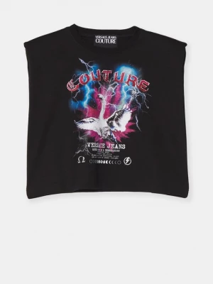 Foto van product T-shirt print Versace Jeans Couture zwart