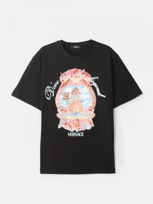 Foto van product T-shirt print Versace zwart