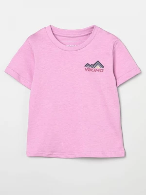 Foto van product T-shirt print Viking lila